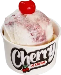 Best ice cream in Charlotte cherry flavored